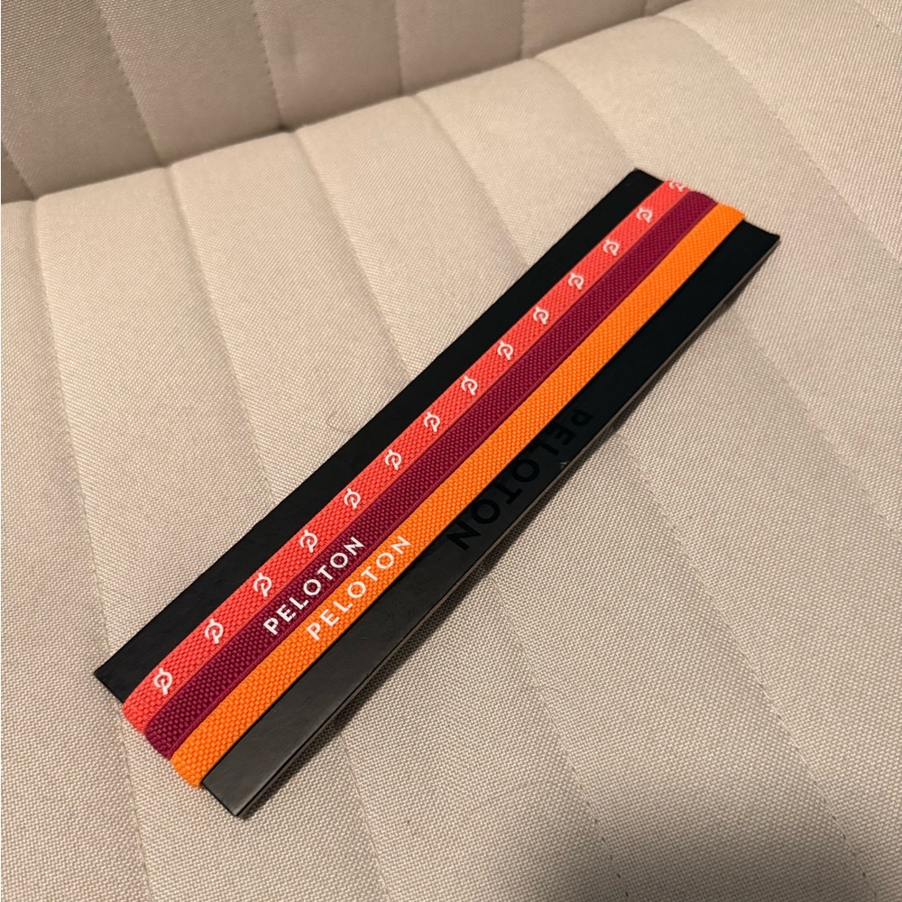 Peloton Elastic Head bands 3 pack